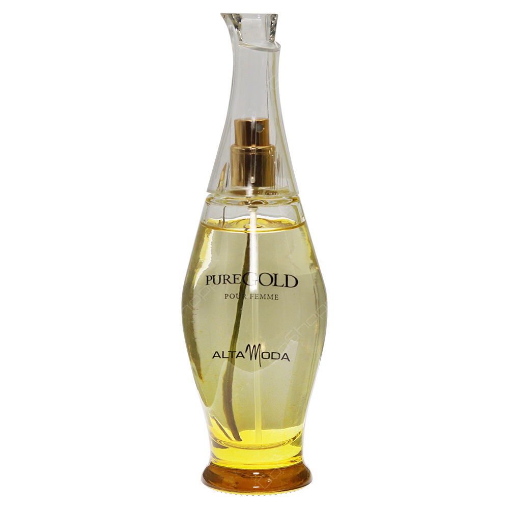 Alta Moda Pure Gold Pour Femme Eau De Toilette 100ml