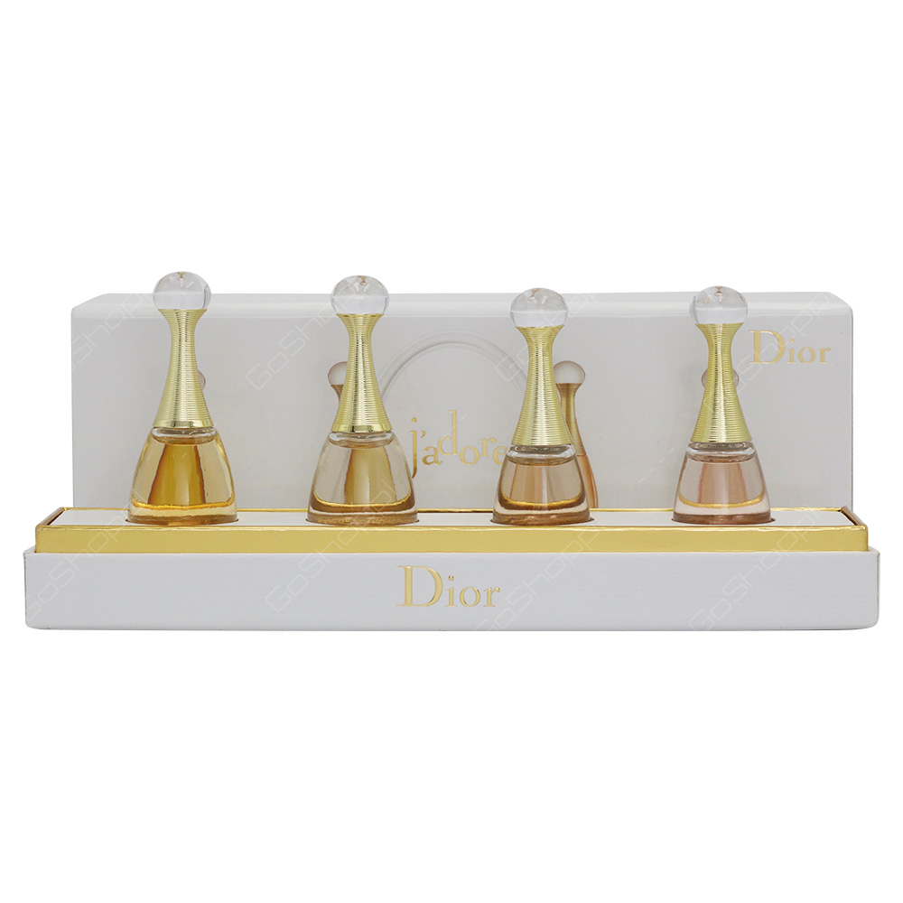 Christian Dior Jadore Mini Set For Women 4pcs