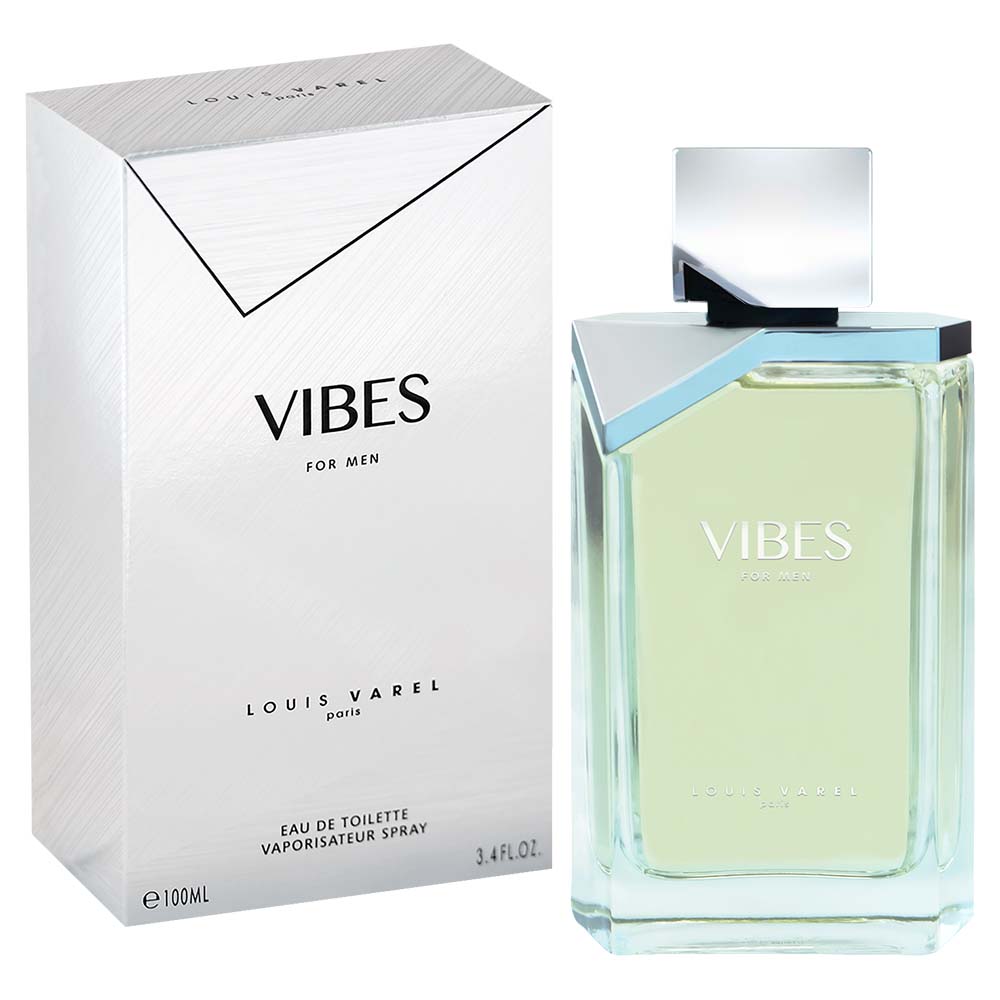 Louis Varel Paris Vibes For Men Eau De Toilette 100ml