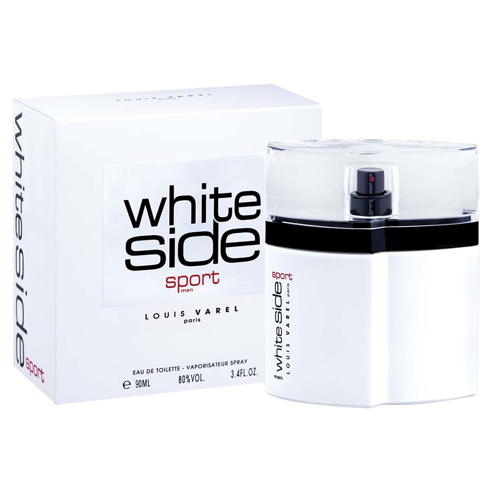 Louis Varel Paris White Side Sport For Men Eau De Toilette 90ml