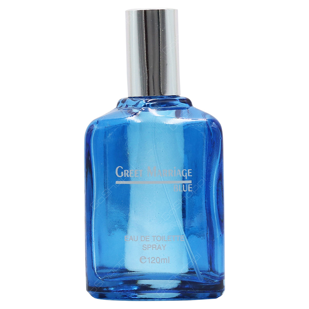 Oscar Collections Greet Marriage Blue For Men Eau De Toilette 120ml