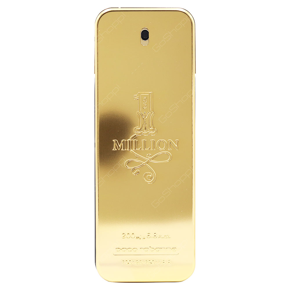 Paco Rabanne 1 Million For Men Eau De Toilette 200ml