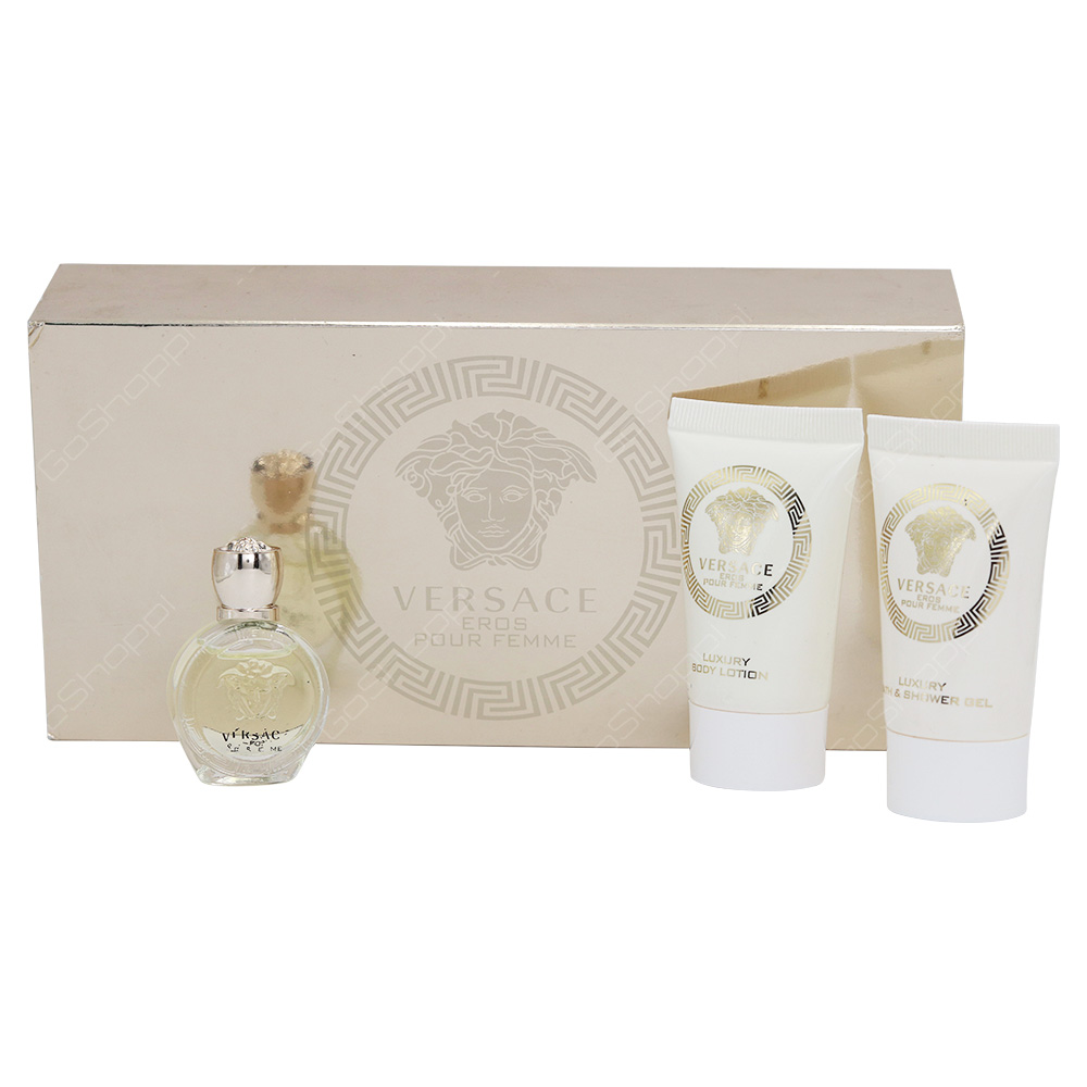 Versace Eros Mini Set For Women 4pcs