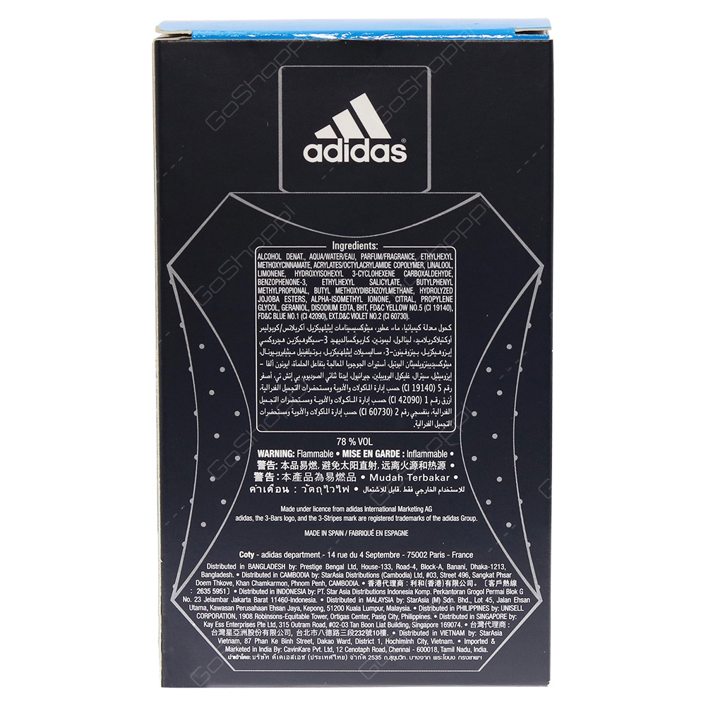 Adidas Fresh Impact Eau De Toilette 100ml