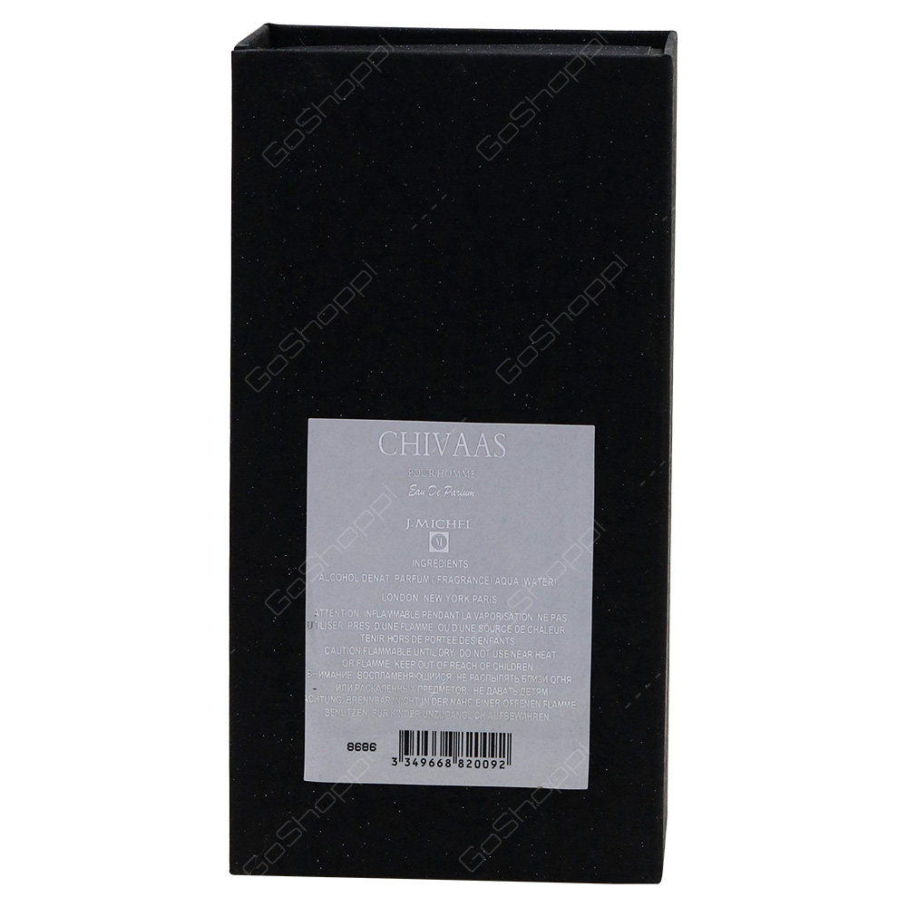 Chivaas Pour Homme Eau De Parfum 100ml