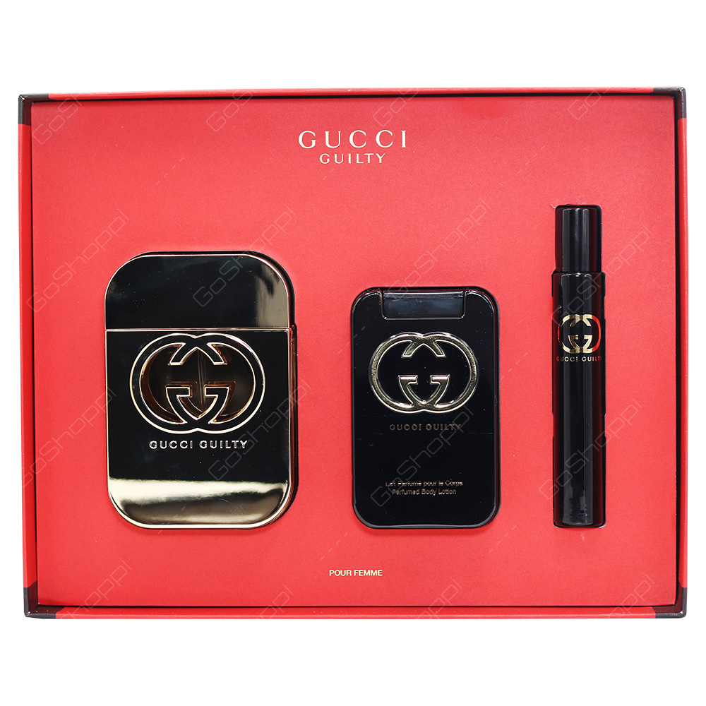 Gucci Guilty Pour Femme Gift Set 3pcs