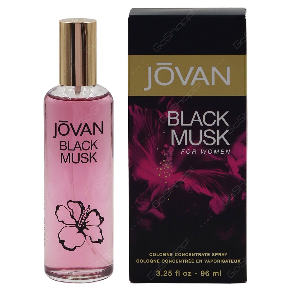 Jovan Black Musk Colonge Spray For Women 96ml