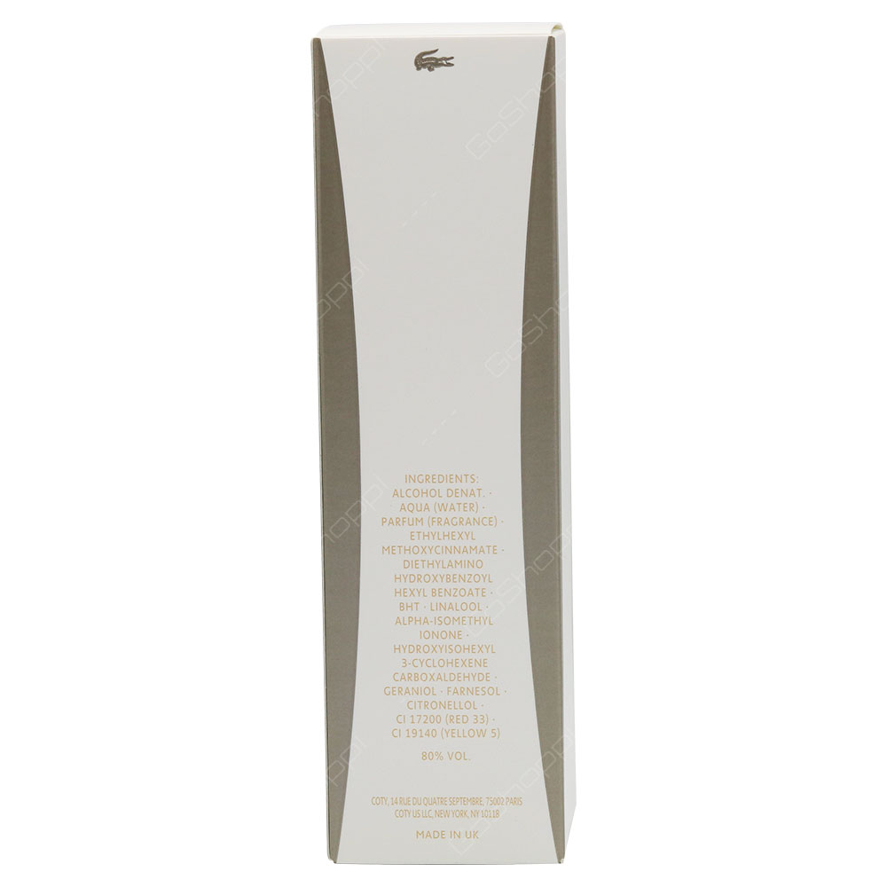 Lacoste Pour Femme Eau De Parfum 90ml