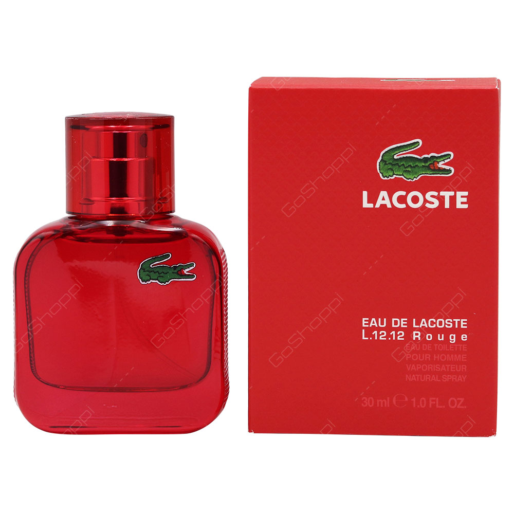 Lacoste Rouge For Men Eau De Toilette 30ml