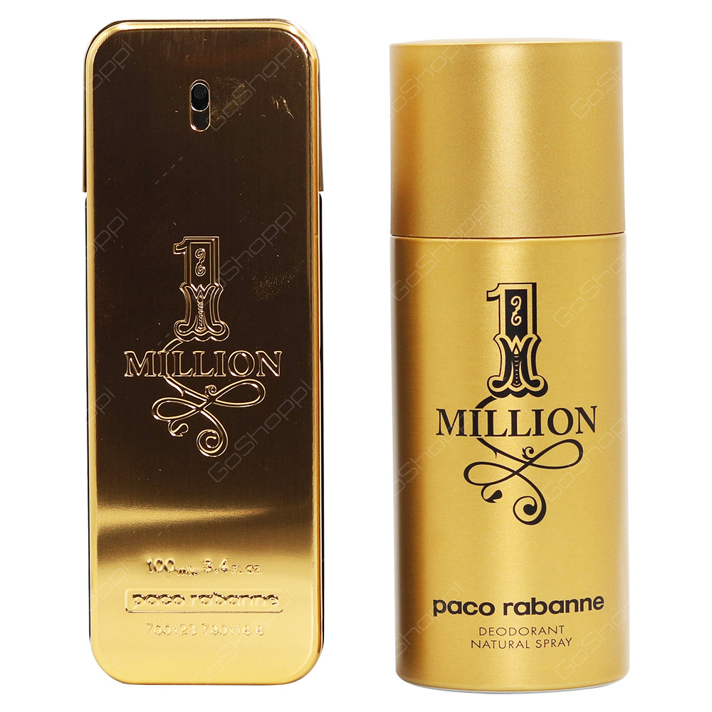 Paco Rabanne 1Million For Men Gift Set 2pcs