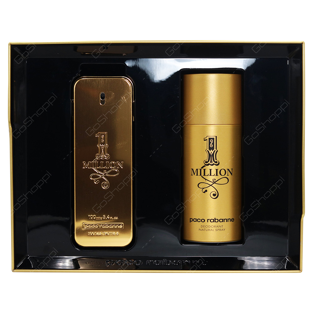 Paco Rabanne 1Million For Men Gift Set 2pcs