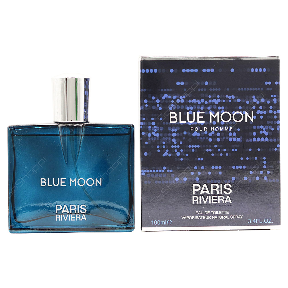 Paris Riviera Blue Moon For Men Eau De Toilette 100ml - Buy Online