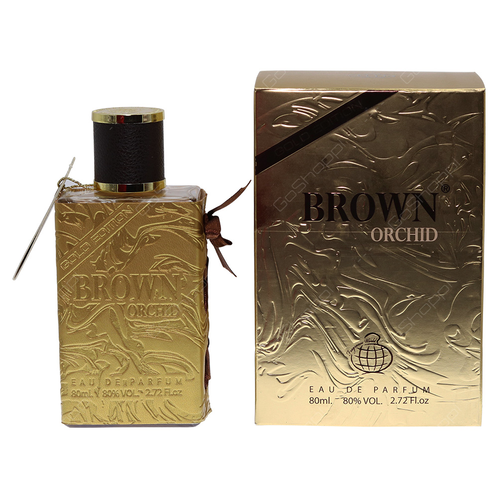 Brown Orchid Gold Edition For Men Eau De Parfum 80ml