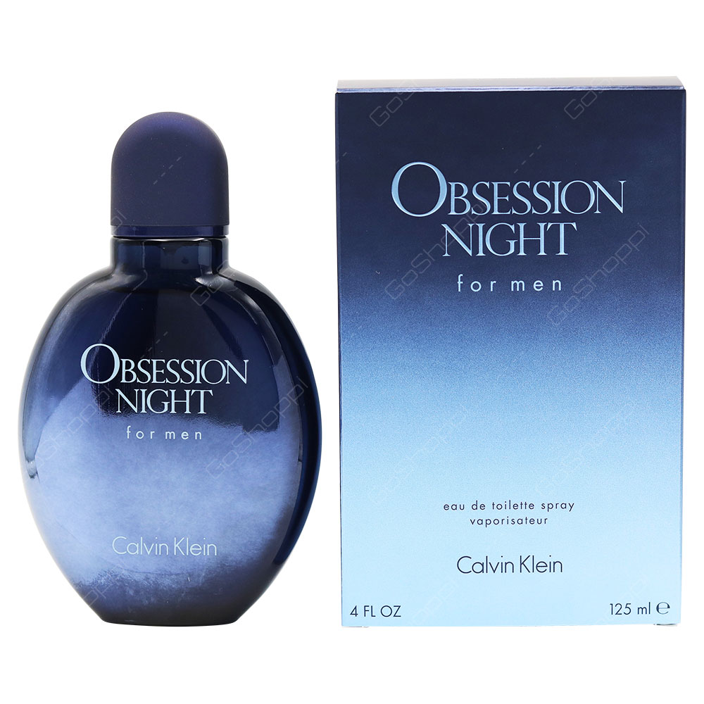 Calvin Klein Obsession Night For Men Eau De Toilette 125ml