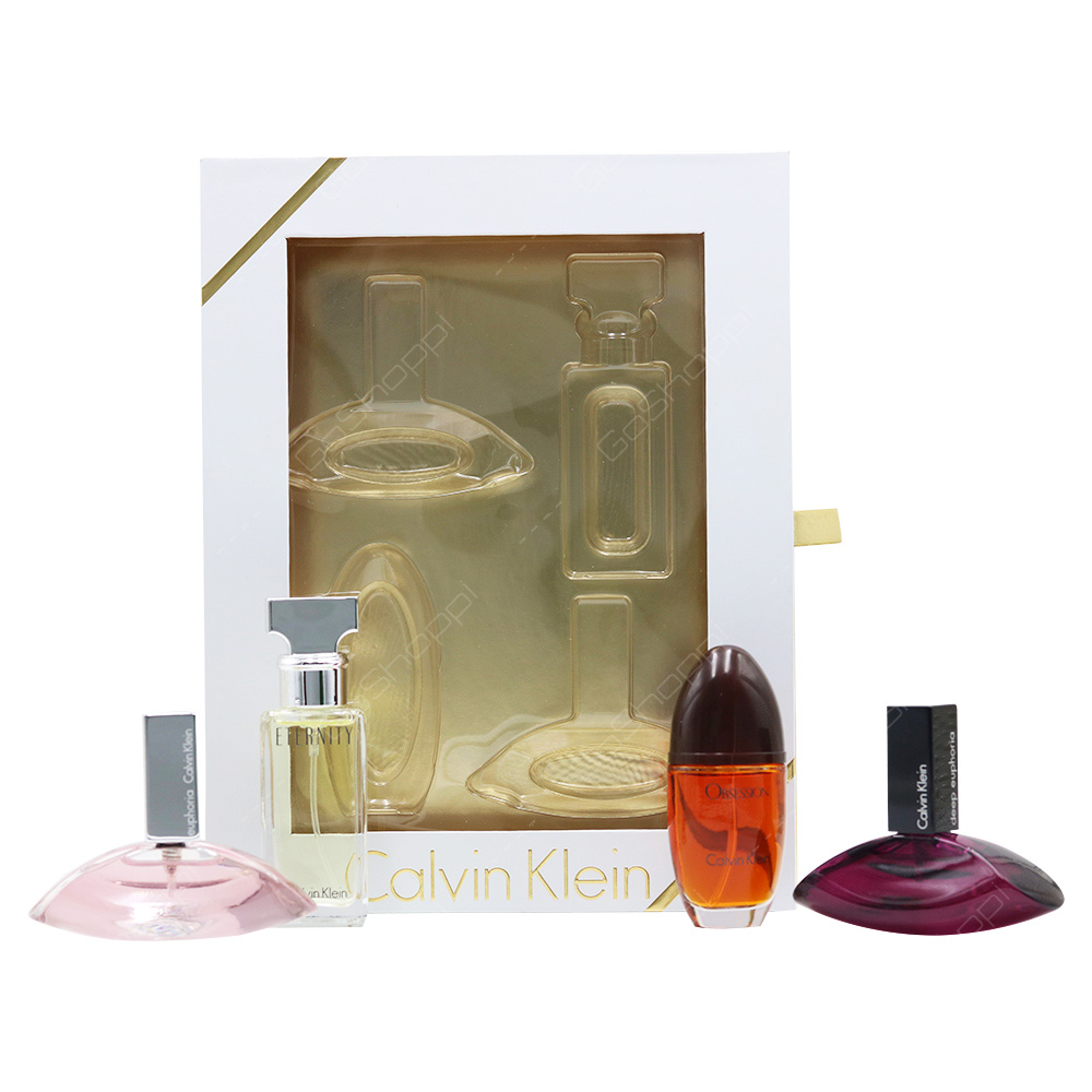 Calvin Klien Mini Gift Set For Women 4pcs