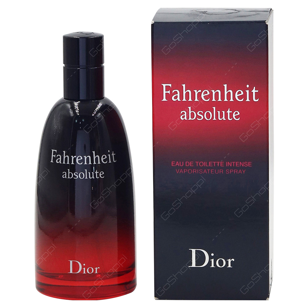 Christian Dior Fahrenit Absolute For Men Eau De Toilette 100ml