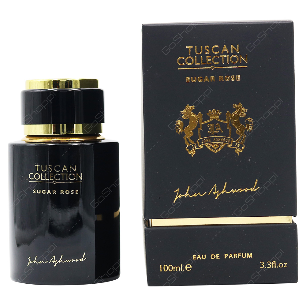 John Ashwood Tuscan Collection Sugar Rose Eau De Parfum 100ml