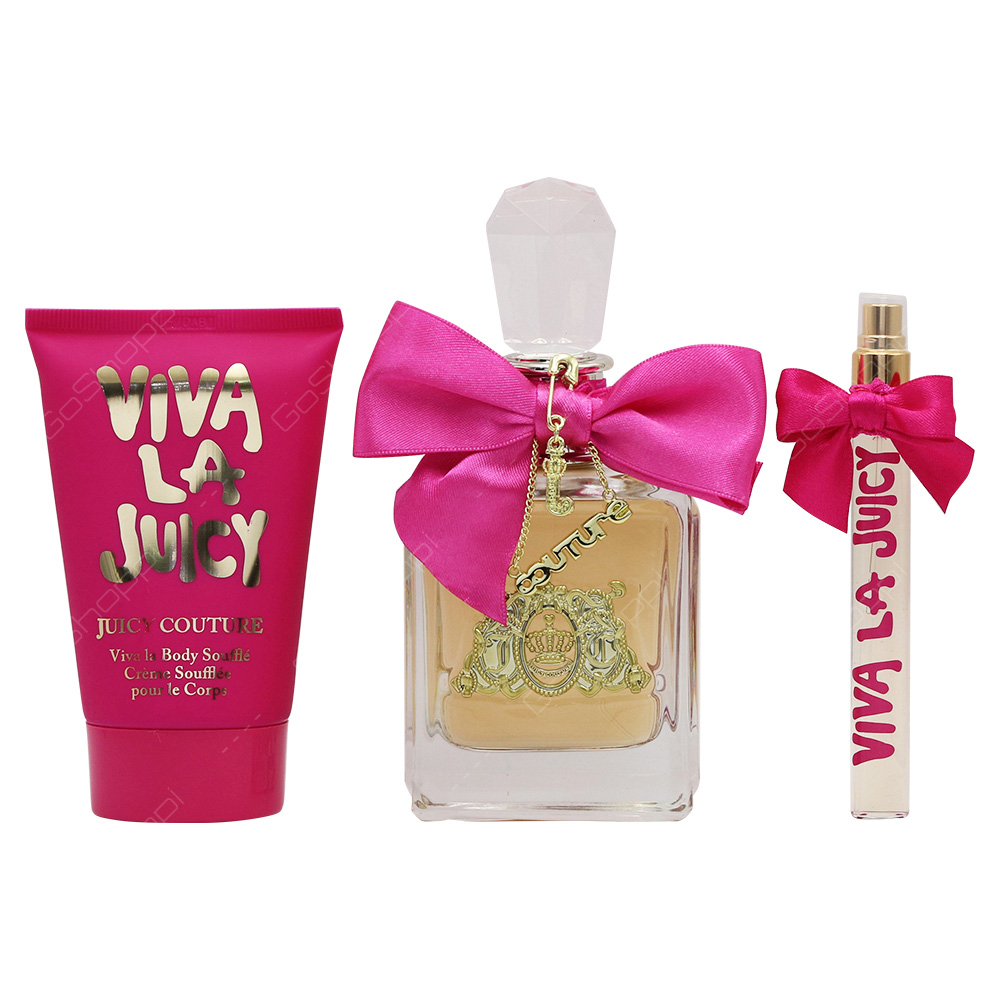 Juicy Couture Viva La Juicy Gift Set For Women 3pcs