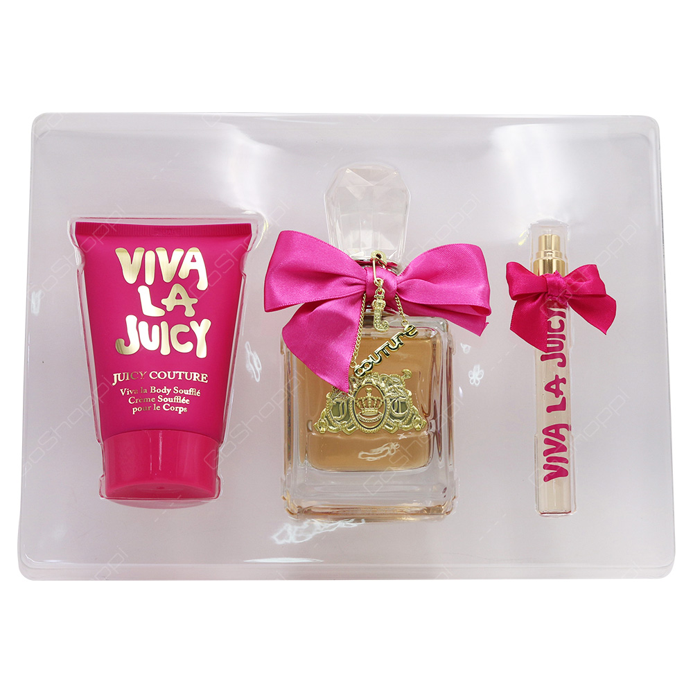 Juicy Couture Viva La Juicy Gift Set For Women 3pcs