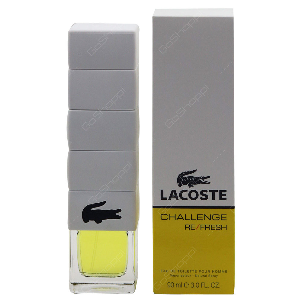 Lacoste Challenge Re-Fresh For Men Eau De Toilette 90ml