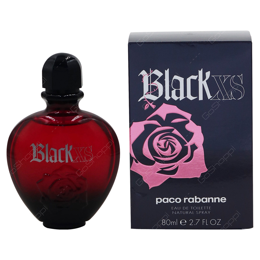 Paco Rabanne Black XS For Women Eau De Toilette 80ml