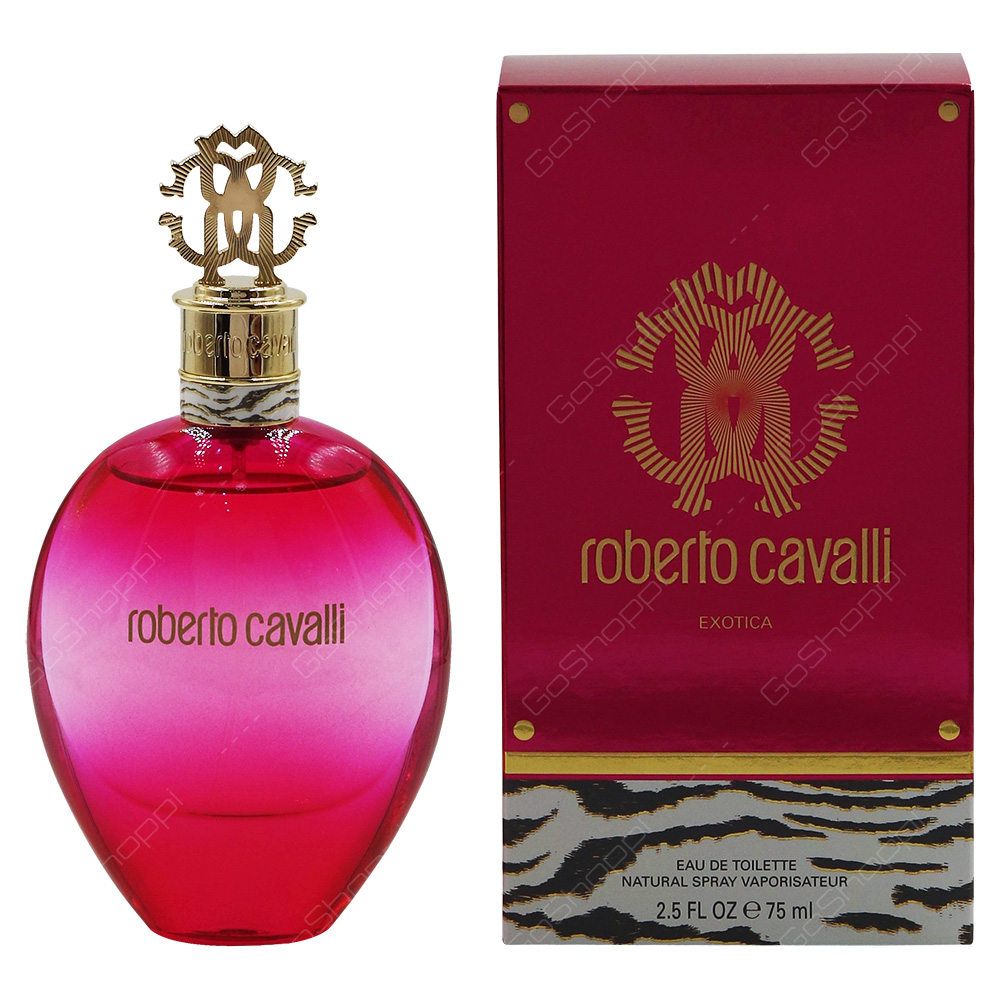 Roberto Cavalli Exotica For Women Eau De Toilette 75ml - Buy Online