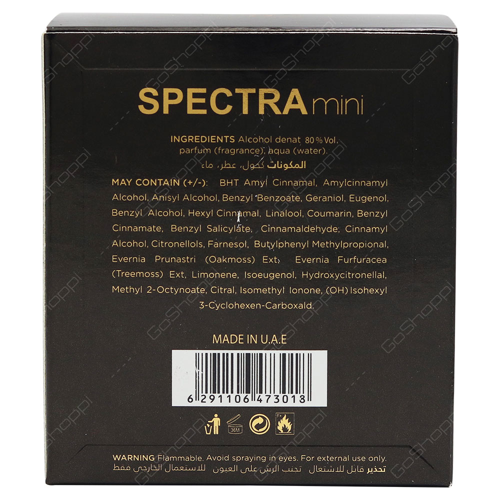 Spectra Mini Noir For Women No 030 Eau De Parfum 25ml